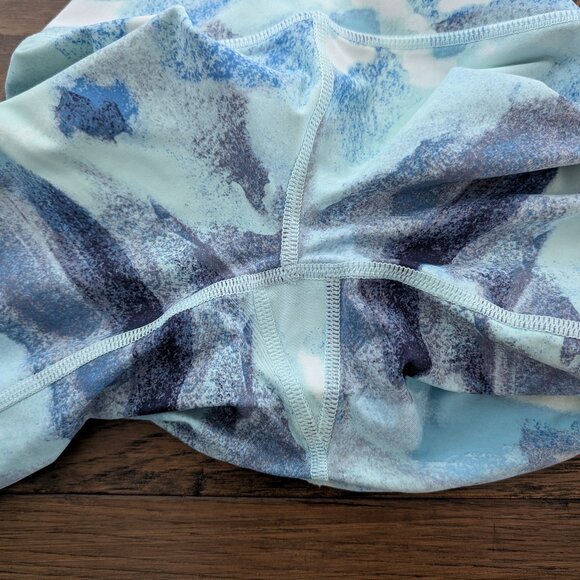 aerie leggings blue pattern size small - Picture 7 of 12